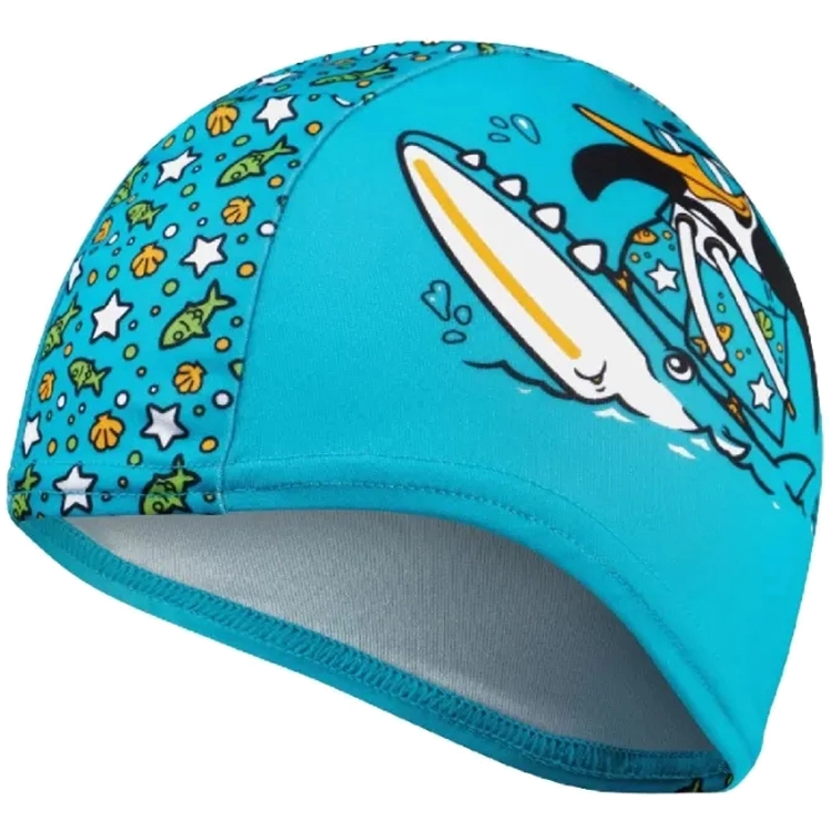 Текстильная шапочка для плавания Speedo PRINTED POLYESTER CAP IU